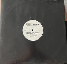 Eurythmics the King and Queen of America White Label 12" (1989) Good Condition