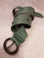 Frangi Italy Green Leather