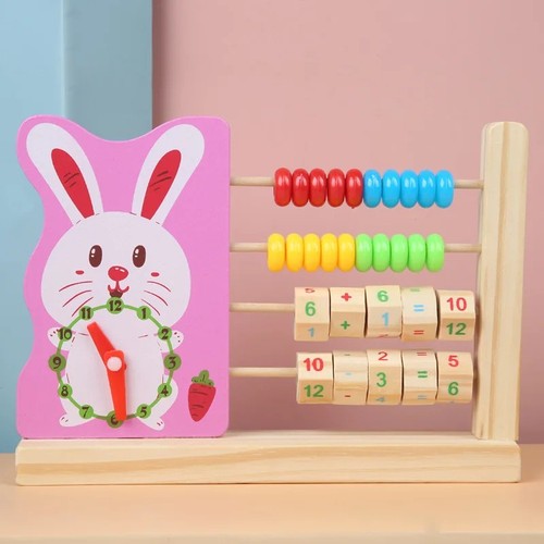 Wooden abacus child - abacus, math