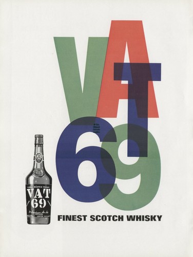 Original 1966 advert for - , vat