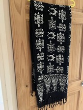 Large Sarong: wrap beach cover