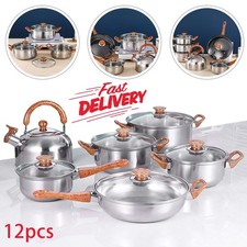 12 Piece Stainless Steel