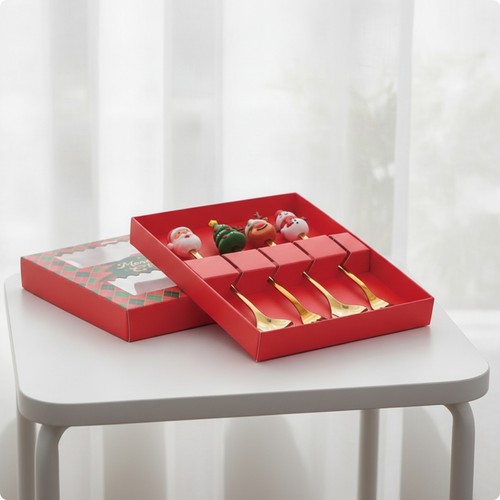 Pieces christmas cutlery set - 4,