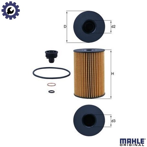 Oil filter 353 for - oil, 353/7d