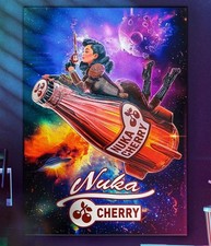 Nuka Cherry Girl Displate Fallout Limited Edition ?/1000