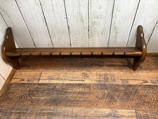 Vintage wooden plate spoon - vintage,