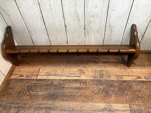 Vintage wooden plate - wooden,