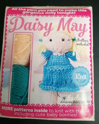 Daisy may doll toy - toy, knitting