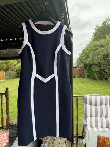 Used joseph ribkoff navy - used, navy/white