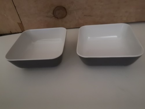 Two boac melamine small - small, square