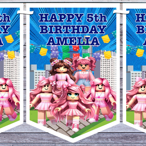 Roblox personalised birthday - roblox,