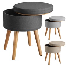 Stool Storage Bench Padded