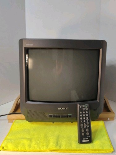 Sony trinitron color tv - trinitron,