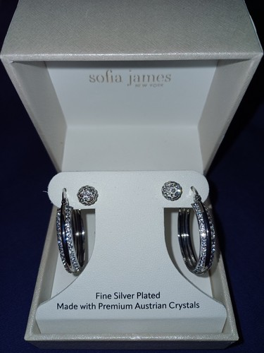Earrings silver plated - earrings,