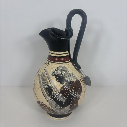 Vintage greek ceramic pottery - ceramic,