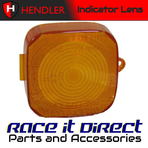 Indicator lens amber - amber, honda