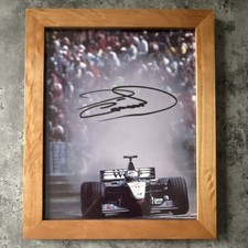 David coulthard signed photo - coulthard,