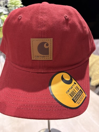 Carhartt red cotton canvas - red,