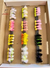 48 Competition booby barbless lures set fly fishing flies trout eliteflies wet
