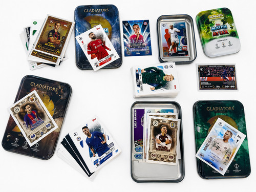 380 cards topps match attax - cards,