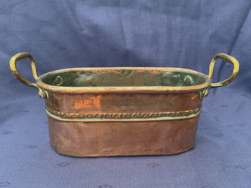 Antique small copper and - copper, brass