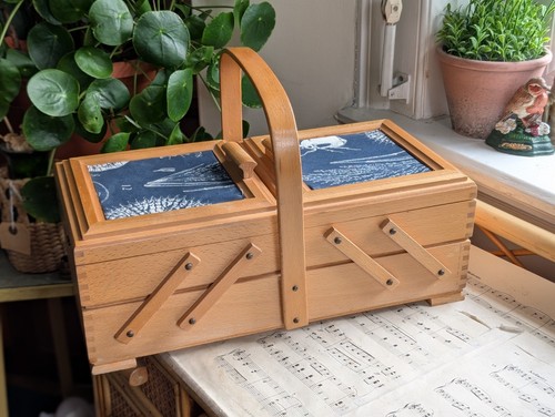 Vintage wooden cantilever - vintage,