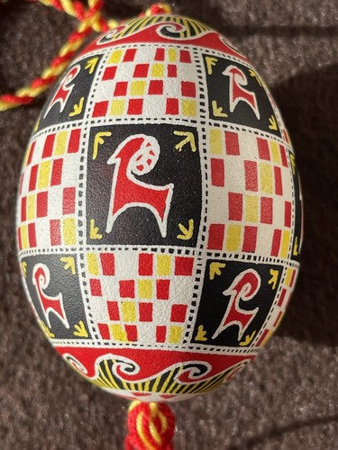 Ukrainian pysanka egg - egg, easter