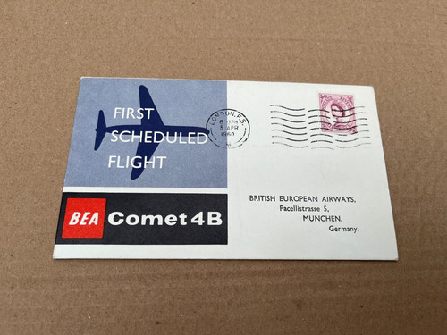 Bea flown comet 1st - bea,