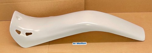 Rear plastic mudguard white - plastic,