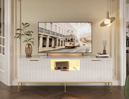 Fluted stand glossy - glossy, media