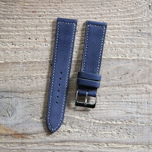 Handmade nubuck leather watch - nubuck,
