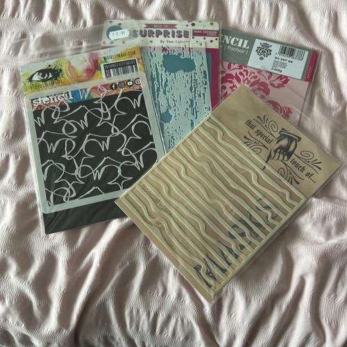 Assorted stencils - assorted,