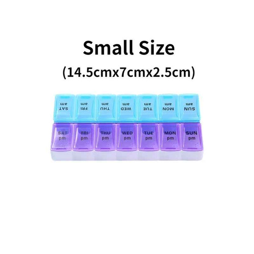 Weekly pill organiser - pill,