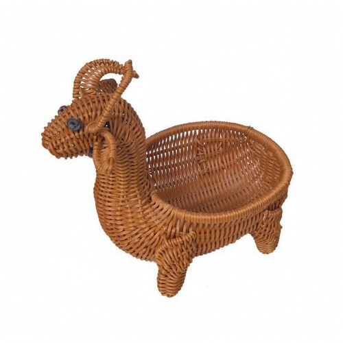 Animal basket decorative oval - basket,