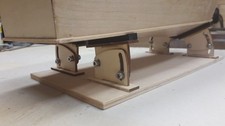 Adjustable model boat stand