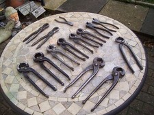 Job Lot Of Old Pincers & Nips  x 14 - For Cleaning Restoration - Lots Of Makers.