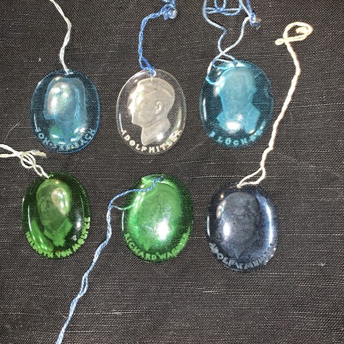 Vintage german glass - glass, bust
