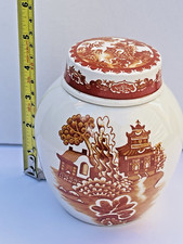 Royal Cauldon Willow Tea Caddy