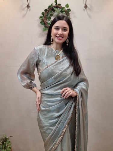 Women fendy silk saree - silk,