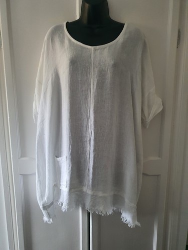 Diverse white linen mix - diverse.,