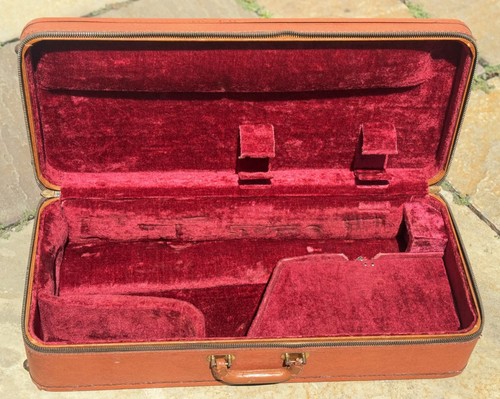 Selmer saxophone leather case - selmer,