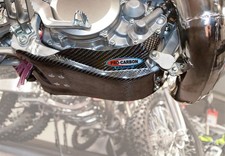 YBP12 PRO CARBON BASHPLATE SKID PLATE SUMP GUARD 2nd YAMAHA YZ250  2005-2025