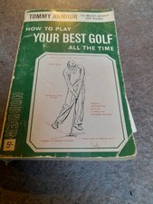 Tommy Armour ' How to Play Golf ' Paperback Book 1965