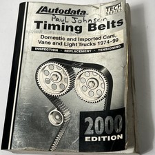 Autodata Timing Belts Domestic Imports Vans Lt Trucks 1974-1999 00-180 936 pp