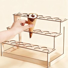 Ice Cream Crisp Tube Cone