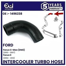 INTERCOOLER TURBO HOSE PIPE FOR FORD FOCUS C-MAX 1.8 TDCi 4M516K863BE 1496238