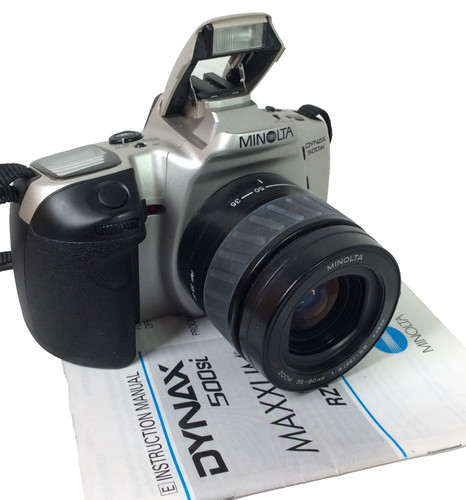 Minolta dynax 500si - minolta, with