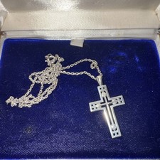 Vintage Sterling Silver Cross