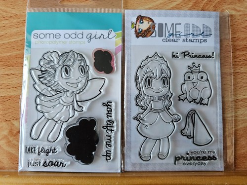 Some odd girl stamps - odd,