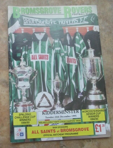 1995 bromsgrove rovers v - bromsgrove,
